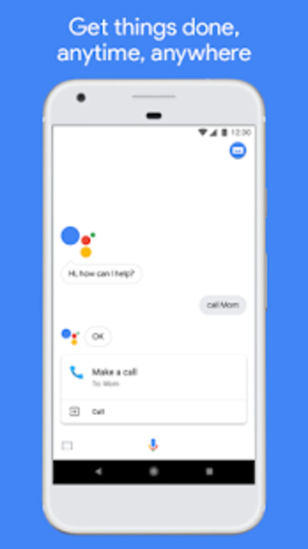 Android voice assistant app